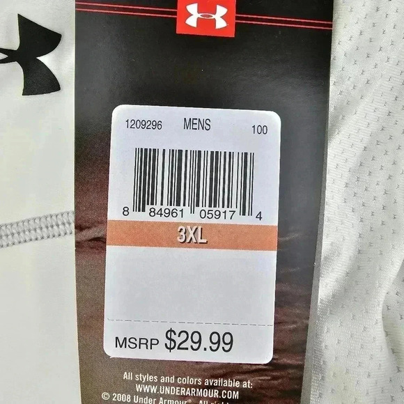 Under Armour Break Slider II Compression Slider Short NWT Style # 1209296 3XL - Picture 7 of 9